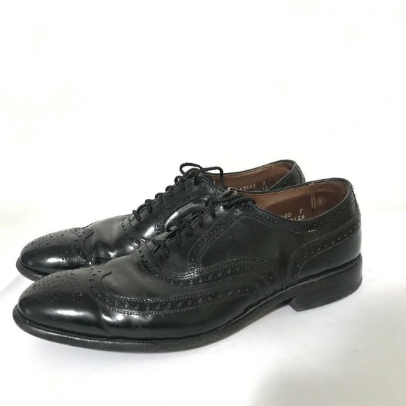 Allen Edmonds Mcallister Mens Wingtip Oxford Shoes - Picture 5 of 8